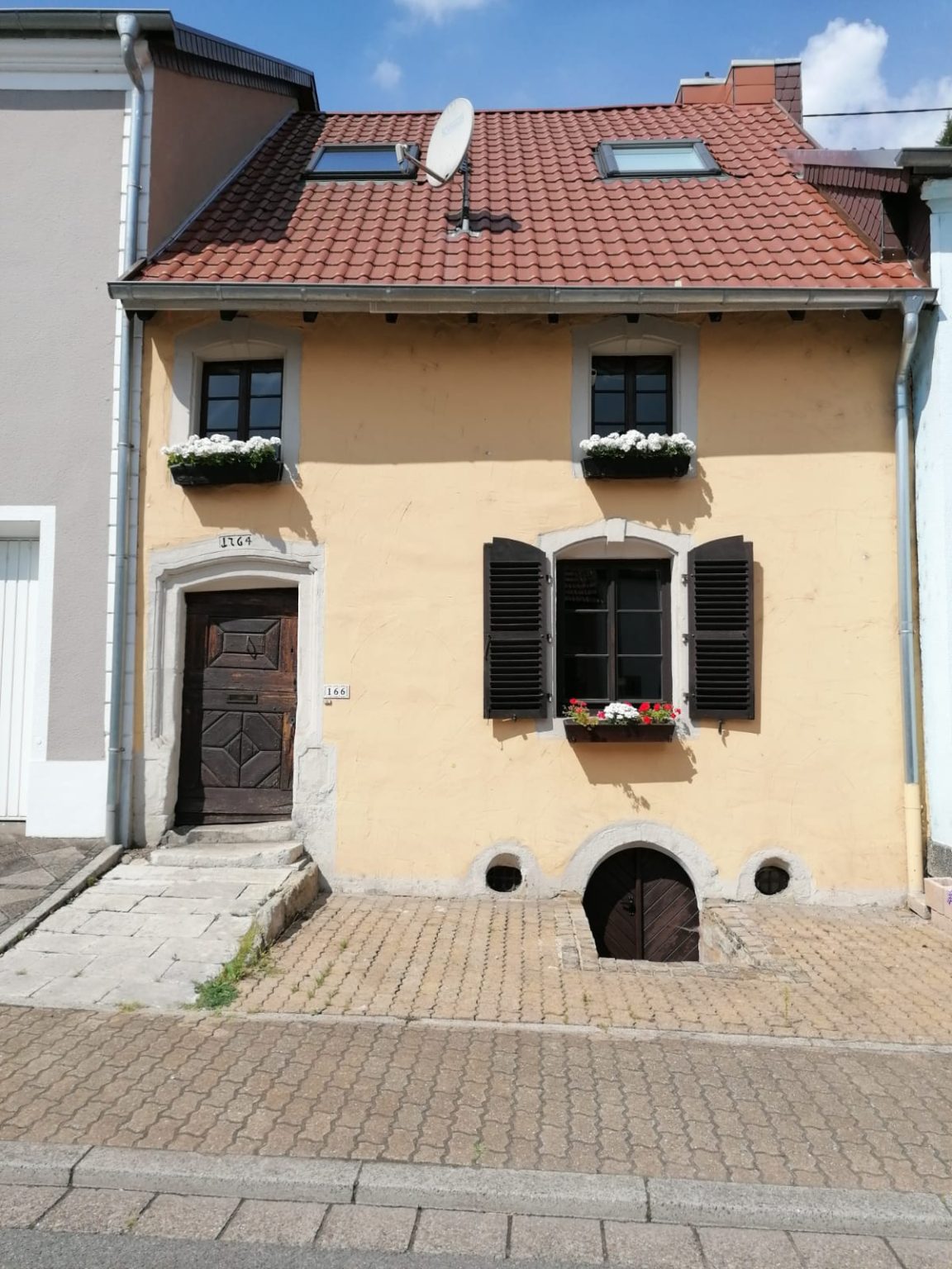 Historisches Bauernhaus von 1764 in Saarlouis-Beaumarais